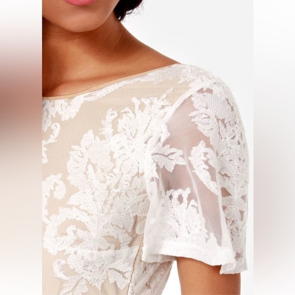 For love and lemons san Marcos backless ivory lace dress size XS - Picture 11 of 12